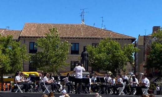 Banda de la Escuela Municipal de Música // Foto: Paula de la Fuente